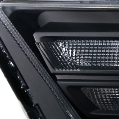 2010-2014 Ford Mustang Retrofit Style Projector Headlights Matte Black/Clear