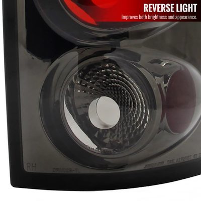 2002-2006 Dodge RAM Tail Lights Chrome Housing/Smoke Lens