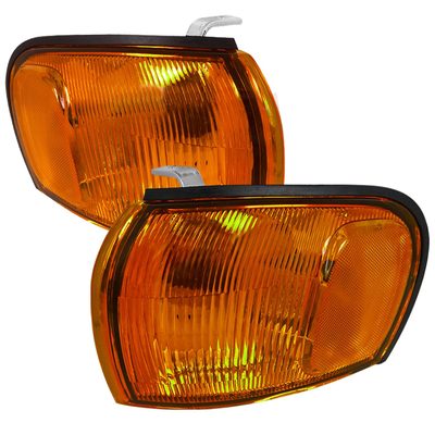 1995-2001 Subaru Impreza Corner Lights Chrome Housing/Amber Lens