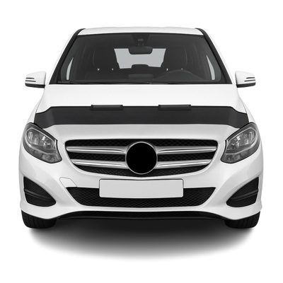 2012-2019 Mercedes B Class W246 Car Bonnet Mask Hood Bra Half Black