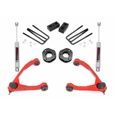 Fits 2007-2016 Chevy Silverado/GMC Sierra 1500, 5'8" ,6'6" ,8' Bed (RGH-19831RED)