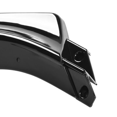 2014-2017 VW Golf Mk7 Glossy Black Polypropylene 3Pcs Bumper Lip Spoiler