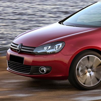 2010-2014 VW Jetta/Golf Mk6 TDI/TSI 9006 Fog Lights Kit Chrome/Clear Lens