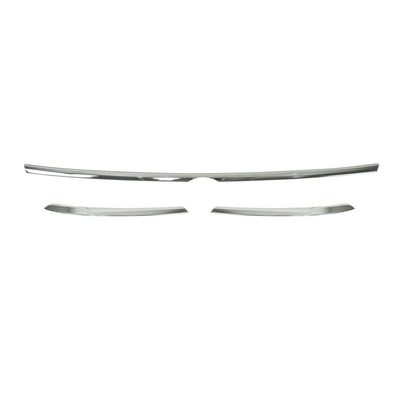 2018-2024 VW Tiguan Fog Light Headlight Lamp Surround Trim Silver 3 Pcs
