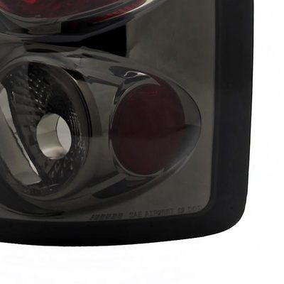 2002-2006 Dodge RAM Tail Lights Chrome Housing/Smoke Lens