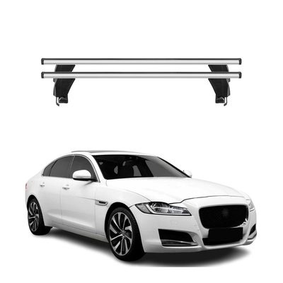 2016-2019 Jaguar Xf Sedan Roof Rack Cross Bars Silver