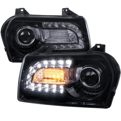 2005-2010 Chrysler 300 Base/LX/Touring Headlights LED Light&LED Signal Smoke