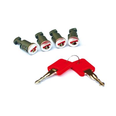 G3 Roof Rack Lock Kit 4 Locks, 2 Keys A genuine G3 spare/security lock kit — please confirm fit with your specific G3 product before ordering.