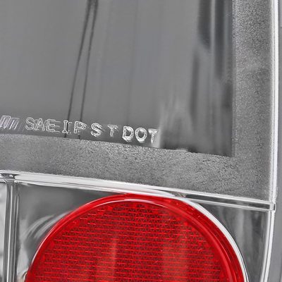 2008-2016 Ford F-250/F-350/F-450/F-550 Super Duty LED Tail Lights Chrome/Clear