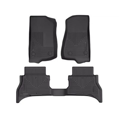 Tapetes Husky Weatherbeater 1ra y 2da Fila para Wrangler 4XE Hybrid 21 - 25