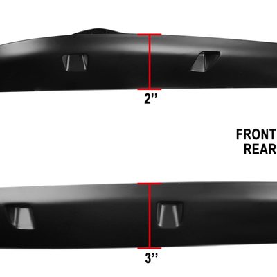 2002-2009 Dodge RAM 1500/2500/3500 Smooth Rivet Style Fender Flares