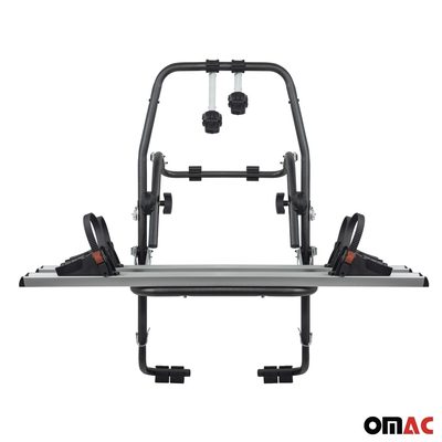 2016-2022 BMW 7 Series G11 G12 Alu 2 Bike Rack Carrier Trunk Bike Rack Black Gray