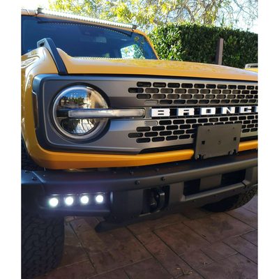 2021+ Ford Bronco Modular Bumper Dual Function Fog Light Kit