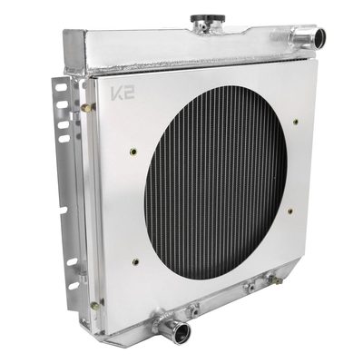 1963-1977 Ford Mustang Mercury Comet/Cougar/XR7 3 Row Radiator & Shroud Fan