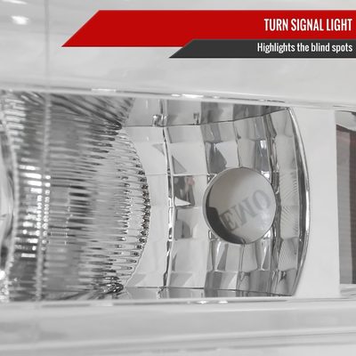 2009-2018 Dodge RAM 1500 / RAM 2500 3500 Dual Halo Headlights Chrome