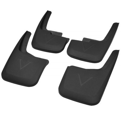 2015-2018 Ford F-150 Front & Rear Mud Flap Splash Guards Models w/Wheel Lip