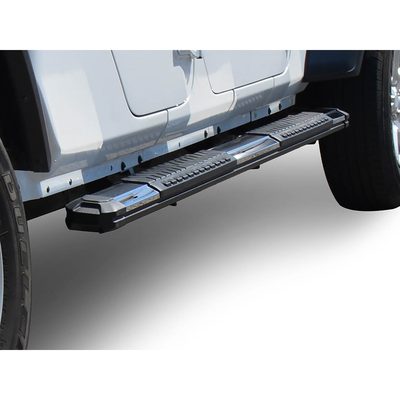 Black Horse Cutlass Polished Aluminum Running Boards RN-DGRAM-09-76