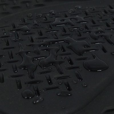 Universal fit Rubber NonSlip Car Floor Mats Liner All Weather 4Pcs Black
