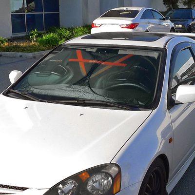 Universal Spec-D Tuning Front Glass Window Windshield Sun Shade UV Block