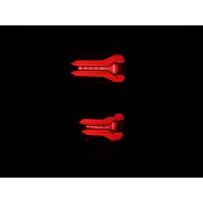 AlphaRex LUXX Series Black LED Tail Lights 653018