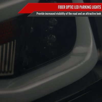 2009-2011 BMW E90 3-Series 4Dr Sedan Red LED Tail Light Glossy Black/Clear