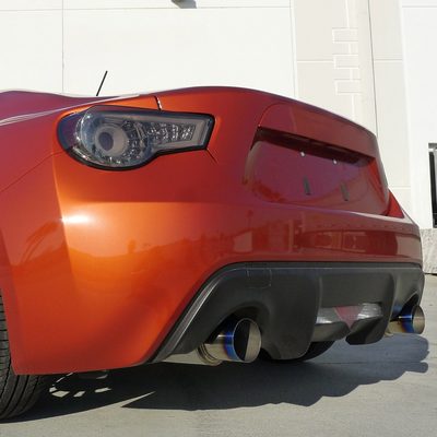 2012-2017 Scion FRS/ BRZ/ Toyota 86 Dual Muffler Catback Exhaust Burnt Tip