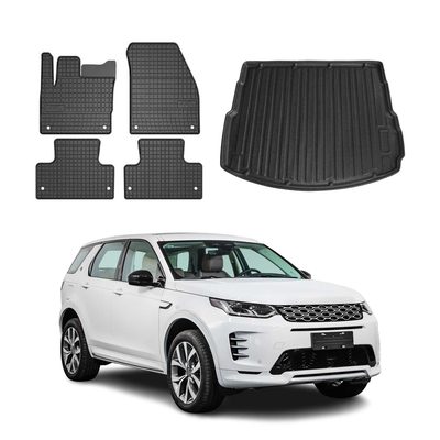 2015-2019 Land Rover Discovery Sport Floor Mats & Cargo Liner Full Set All Weather Black