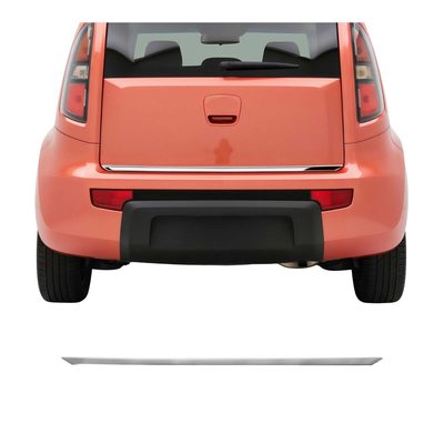 2010-2013 Kia Soul Rear Trunk Molding Trim Stainless Steel Silver