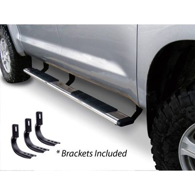 5" OE Xtreme Low Profile 80" Inoxidable + brackets Ford F-150/Lobo 15 - 24 Super Crew