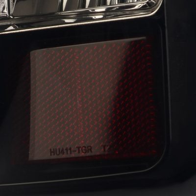 2014-2018 GMC Sierra 1500/2500HD/3500HD LED Tail Lights Glossy Black/Smoke