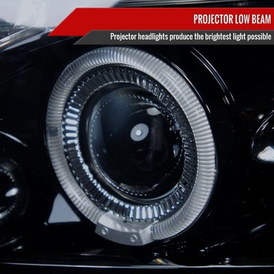 2007-2013 Chevy Avalanche/ 07-2014 Tahoe Suburban Dual Halo Headlights Smoke