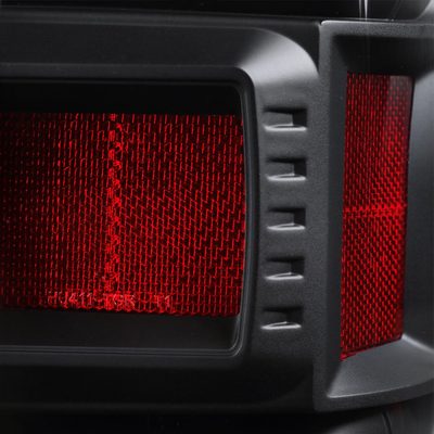 2015-2017 Ford F-150 V2 LED Tail Lights Matte Black Housing/Clear Lens