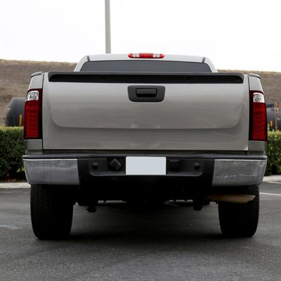 2007-2014 Chevrolet Silverado LED Tail Lights Chrome Housing/Red Lens