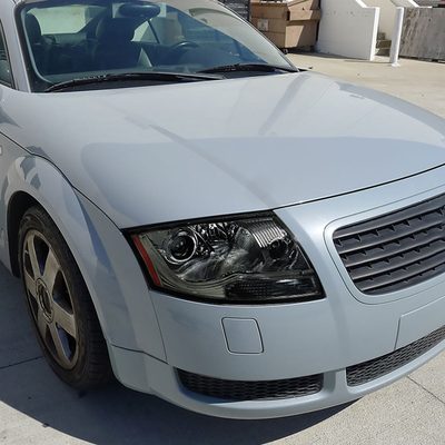 1999-2006 Audi TT LED Bar Projector Headlights Chrome Housing/Smoke Lens