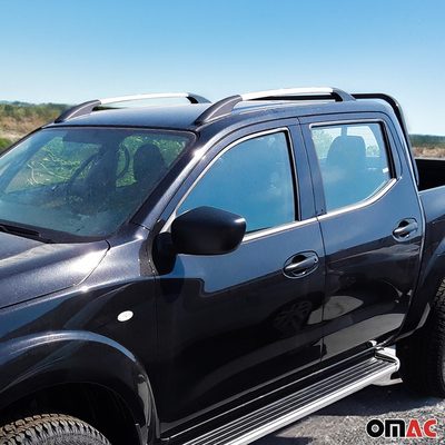 2008-2014 Hyundai i20 Roof Rack Rails Side Rails Aluminium Silver 2 Pcs