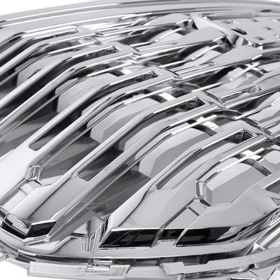 2022-2024 GMC Sierra 1500 Chrome Denali Style Front Upper Mesh Hood Grille