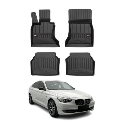 2010-2017 BMW 5 Series GT F07 RWD Premium Floor Mats Liners Full Set All Weather Heavy Duty Black