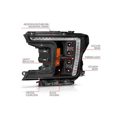 Fits 2018-2020 Ford F150 (ANZ-111589X)