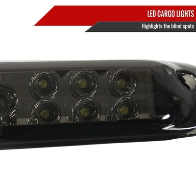 1999-2002 Chevy Silverado/ 99-2006 GMC Sierra LED 3rd Brake Light Chrome/Smoke