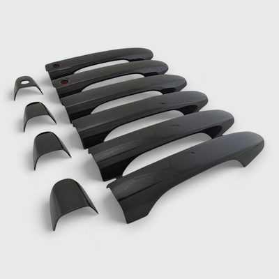 2014-2016 Honda CR-V Door Handle Cover Gloss Black 8Pcs ABS Plastic