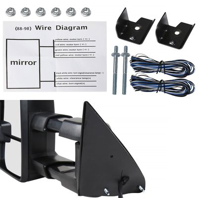 1988-2000 Chevy C/K Tahoe Yukon/Suburban Heated Towing Mirrors LED Turn Signal