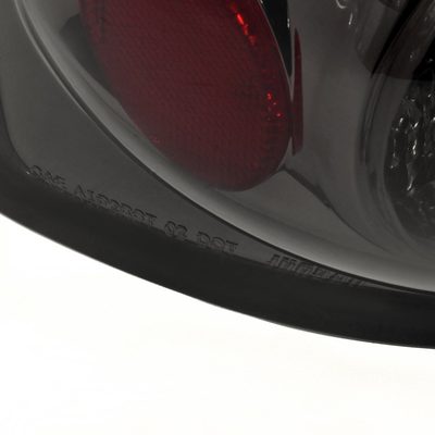 2002-2006 Dodge RAM Tail Lights Chrome Housing/Smoke Lens