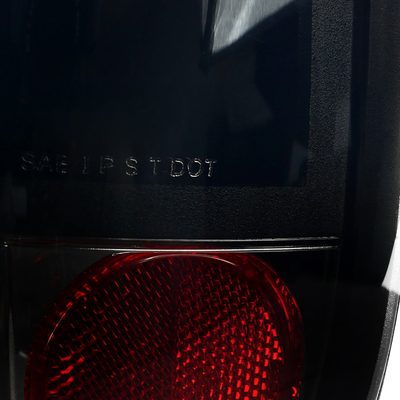 2008-2016 Ford F-250/350/450/550 Super Duty LED Tail Lights Glossy Black/Smoke