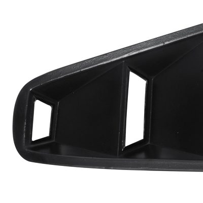 2005-2014 Ford Mustang Textured Black ABS Quarter Side Window Louvers Vent