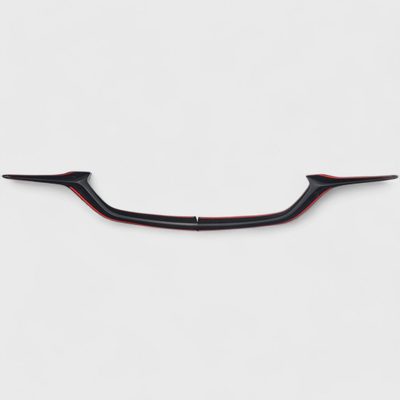2017-2021 Mazda CX-5 Grille Overlay Gloss Black 2Pcs ABS Plastic