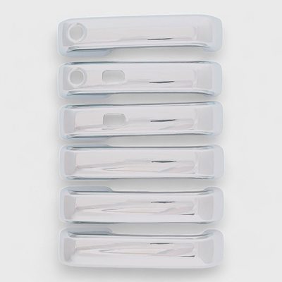 2017-2022 Ford F-250/350/450/550 Door Handle Cover Chrome 6Pcs ABS Plastic