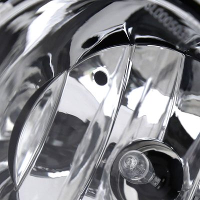 2004-2015 Nissan Titan/ 2005-2007 Armada Bumper Fog Lights Chrome/Clear Lens