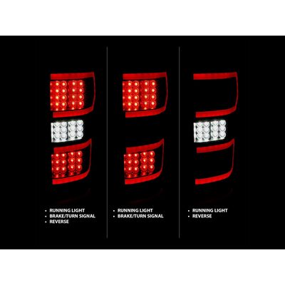 Anzo Black LED Tail Lights 311314