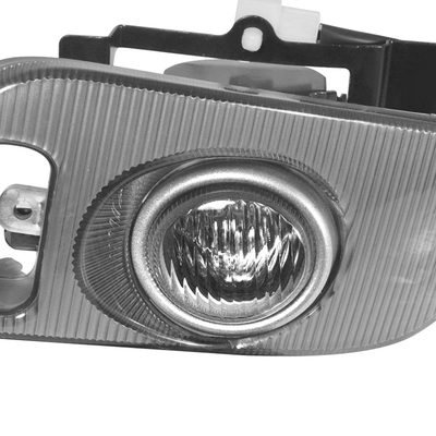 1992-1995 Honda Civic Coupe/Hatchback H3 Fog Lights Kit Chrome/Clear Lens