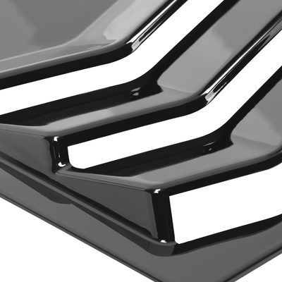 2011-2021 Dodge Charger Glossy Black Side Window Louvers Vent